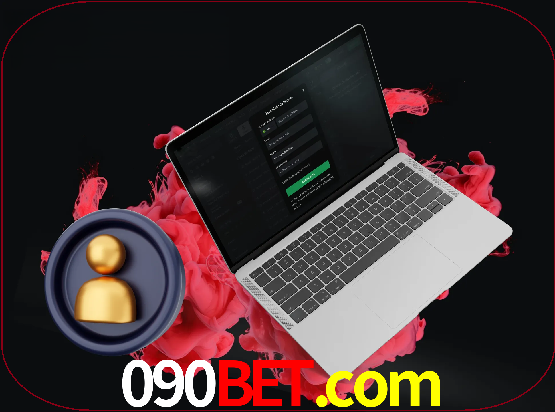 No cabeçalho do site 090bet, clique no botão que o levará a um formulário especial onde terá de introduzir as suas informações actuais.